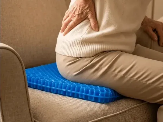 Double-Thick Hexa gel Seat Cushion
