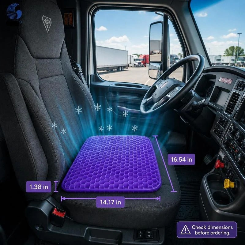 Double-Thick Hexa gel Seat Cushion