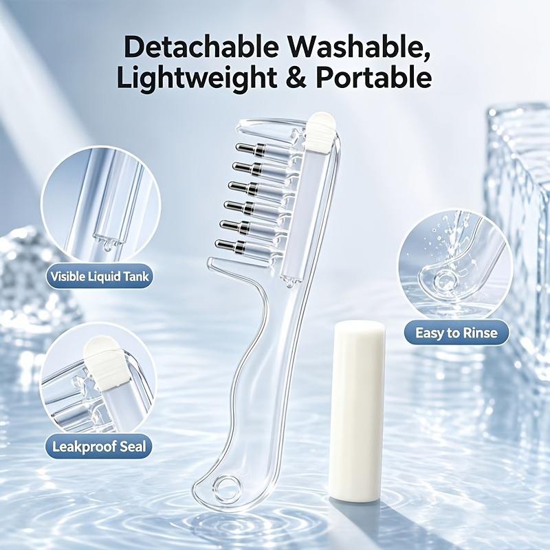 2 in 1 Crystal Oil & Serum Applicator Comb